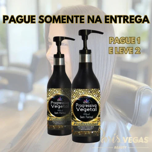 COMPRE 1 E LEVE 2 - Progressiva Vegetal Alisamento Imediato - Receba em 24 horas !