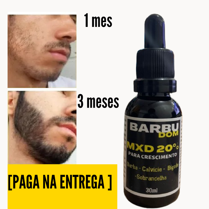 TONICO MXD20 BARBUDOM- Pague 1 e leve 2 Pague somente na entrega